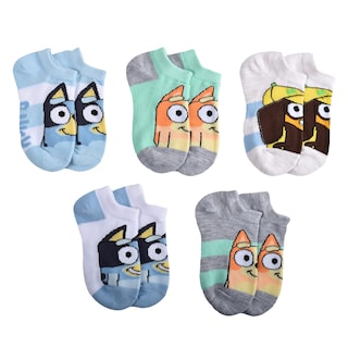Foto 1 | Calcetines Easy Spirit Para Niños Con Personajes Azules Y Azules, Talla Pequeña - Venta Internacional.