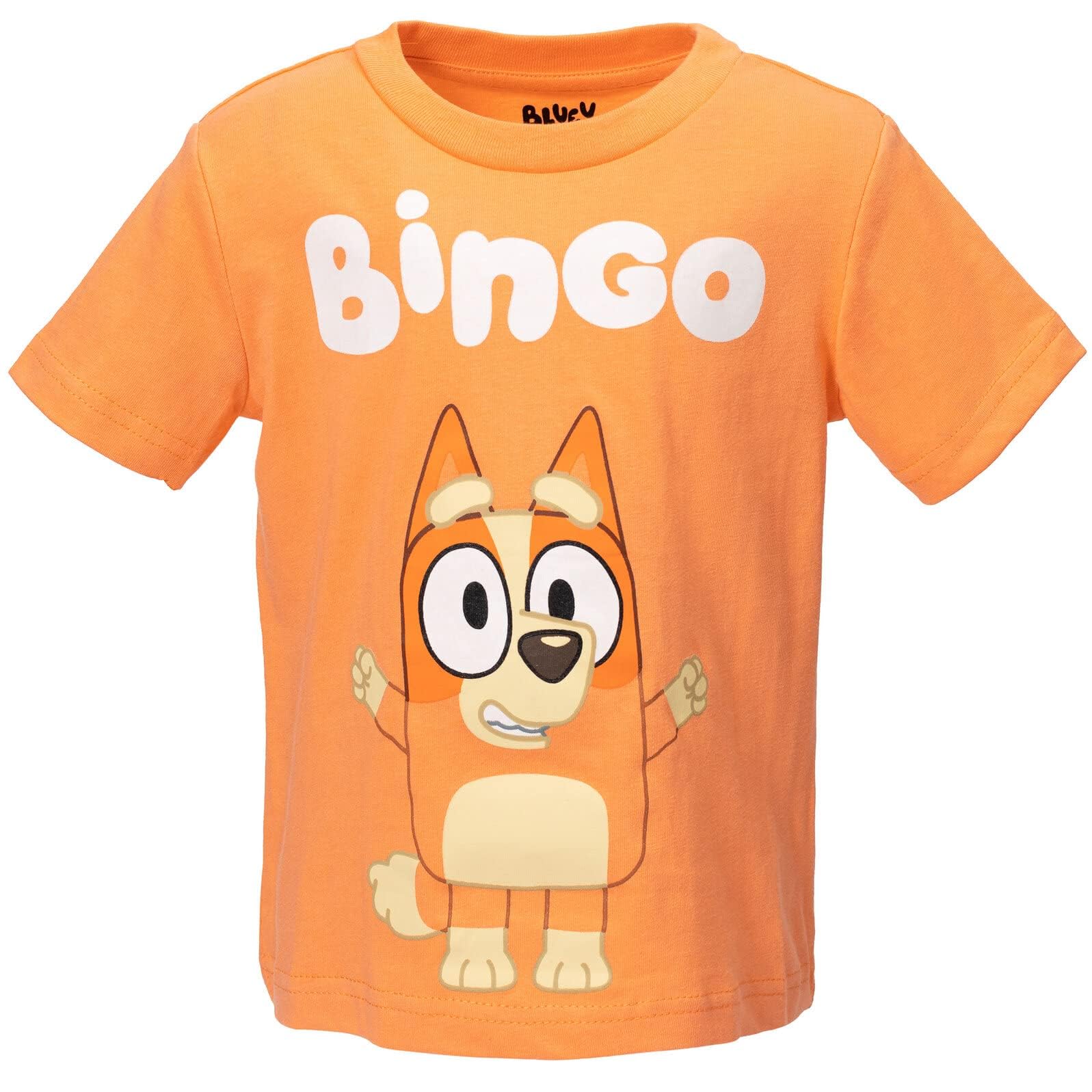 Foto 3 pulgar | Camiseta Bluey Bingo Con Estampado De Niños Pequeños De 6 Años, Azul - Venta Internacional.