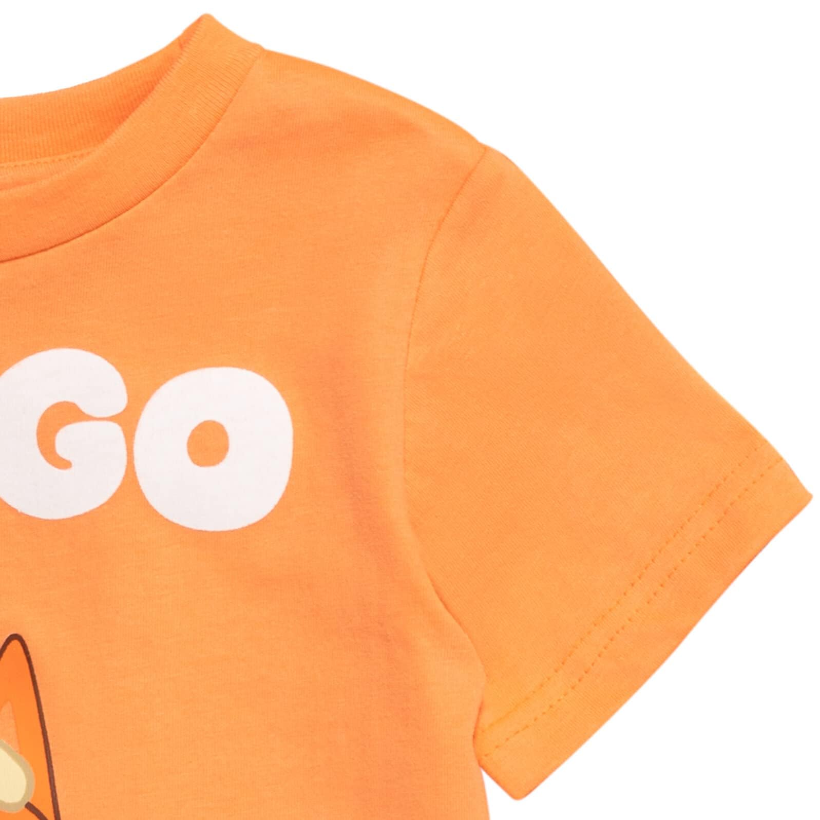 Foto 8 pulgar | Camiseta Bluey Bingo Con Estampado De Niños Pequeños De 6 Años, Azul - Venta Internacional.