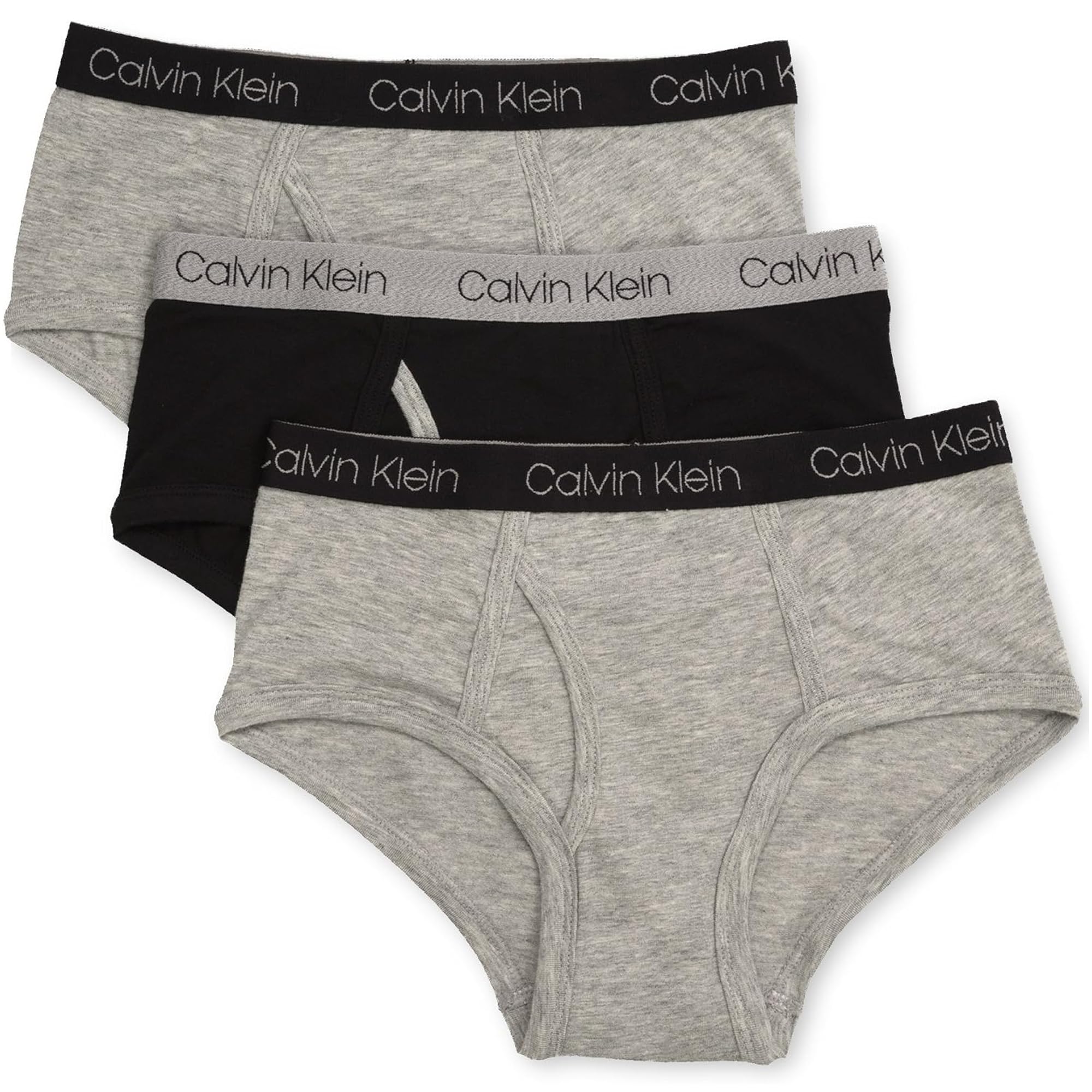 Foto 2 pulgar | Ropa Interior Calvin Klein Modern Cotton Para Niños, Paquete De 3, Talla Xl - Venta Internacional.