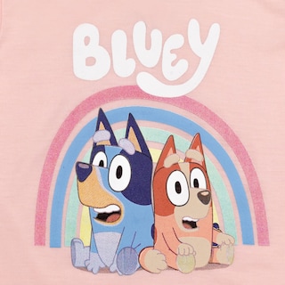 Foto 5 | Conjunto De Ropa Bluey And Bingo Para Niñas Pequeñas, Leggings Rosas 6 - Venta Internacional.