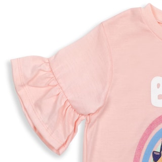 Foto 6 | Conjunto De Ropa Bluey And Bingo Para Niñas Pequeñas, Leggings Rosas 6 - Venta Internacional.