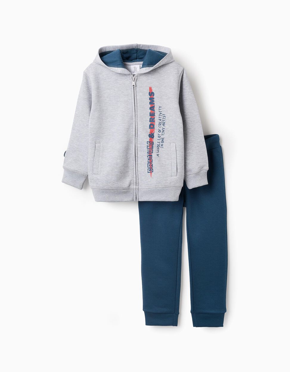 Conjunto de Chaqueta y Pantalón Zippy Perchados para Niño