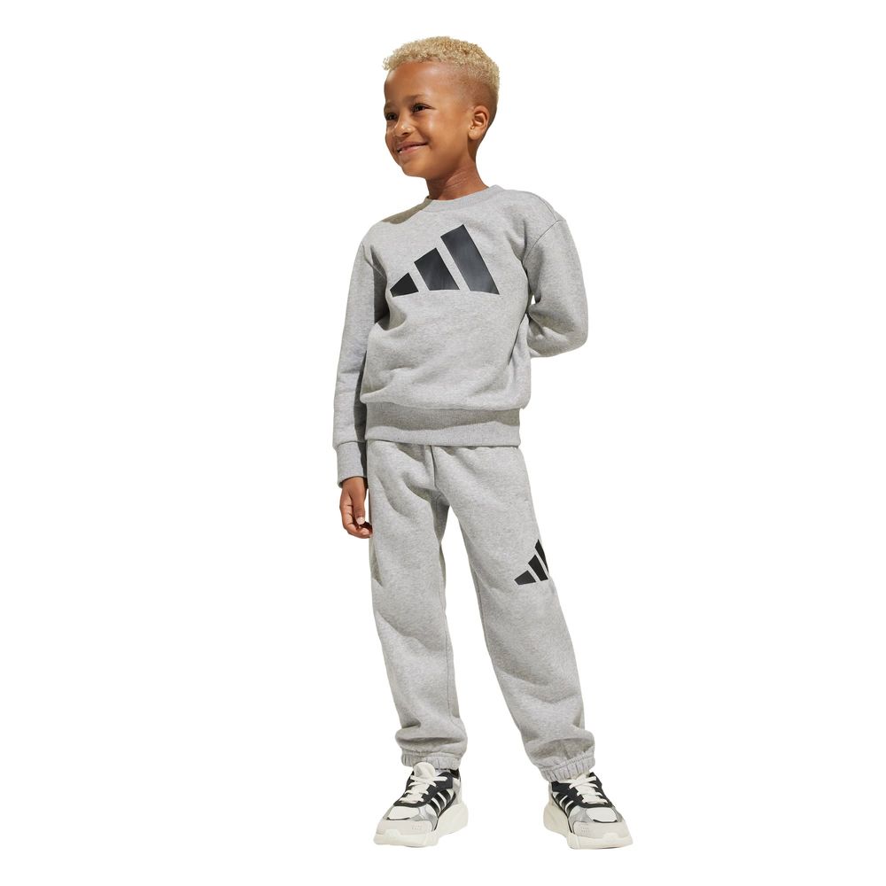 Foto 3 pulgar | Lk Bl Fl Jog Adidas Gris Niños