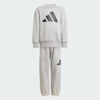 Foto 4 | Lk Bl Fl Jog Adidas Gris Niños