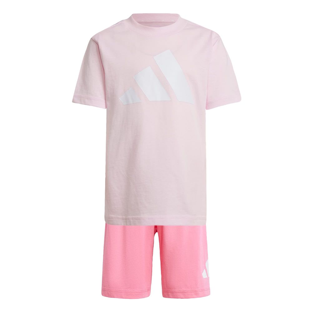 Foto 2 pulgar | Conjunto Adidas Lk Bl T Rosa