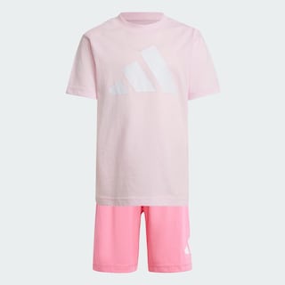 Foto 4 | Conjunto Adidas Lk Bl T Rosa