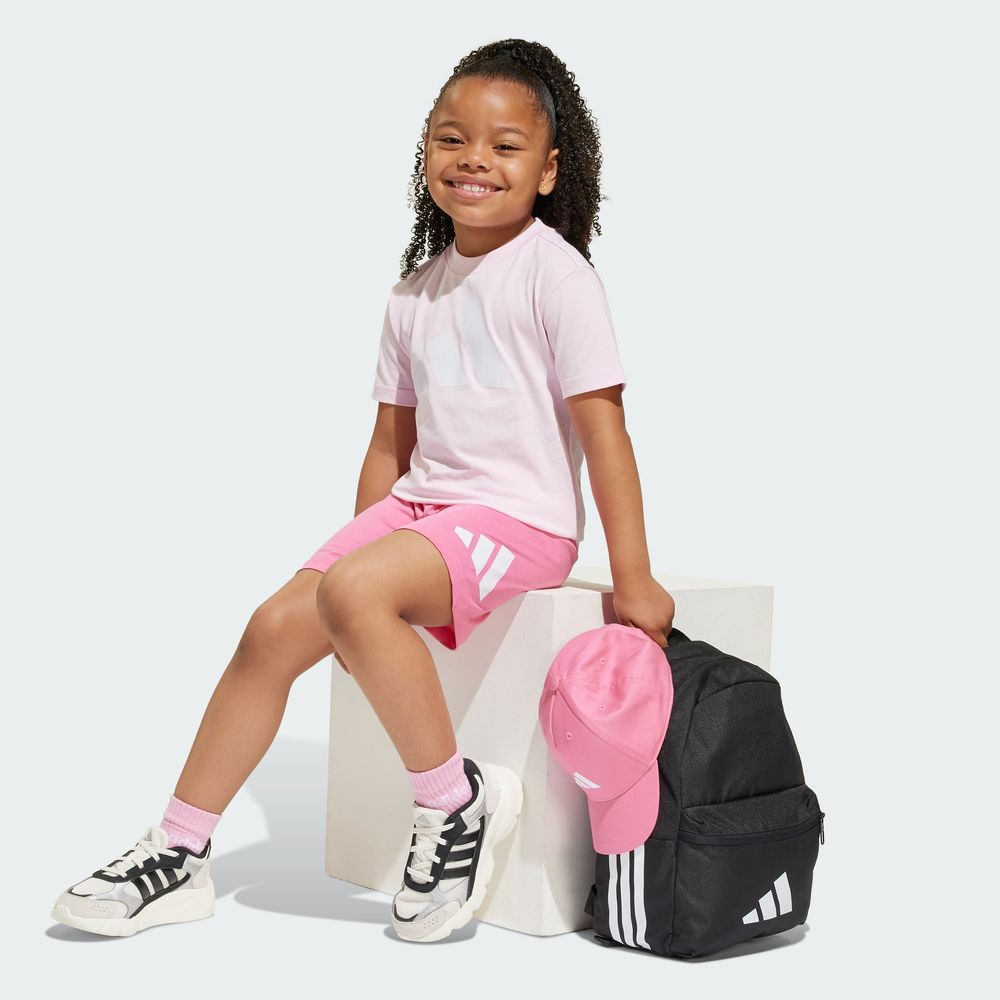 Foto 7 pulgar | Conjunto Adidas Lk Bl T Rosa