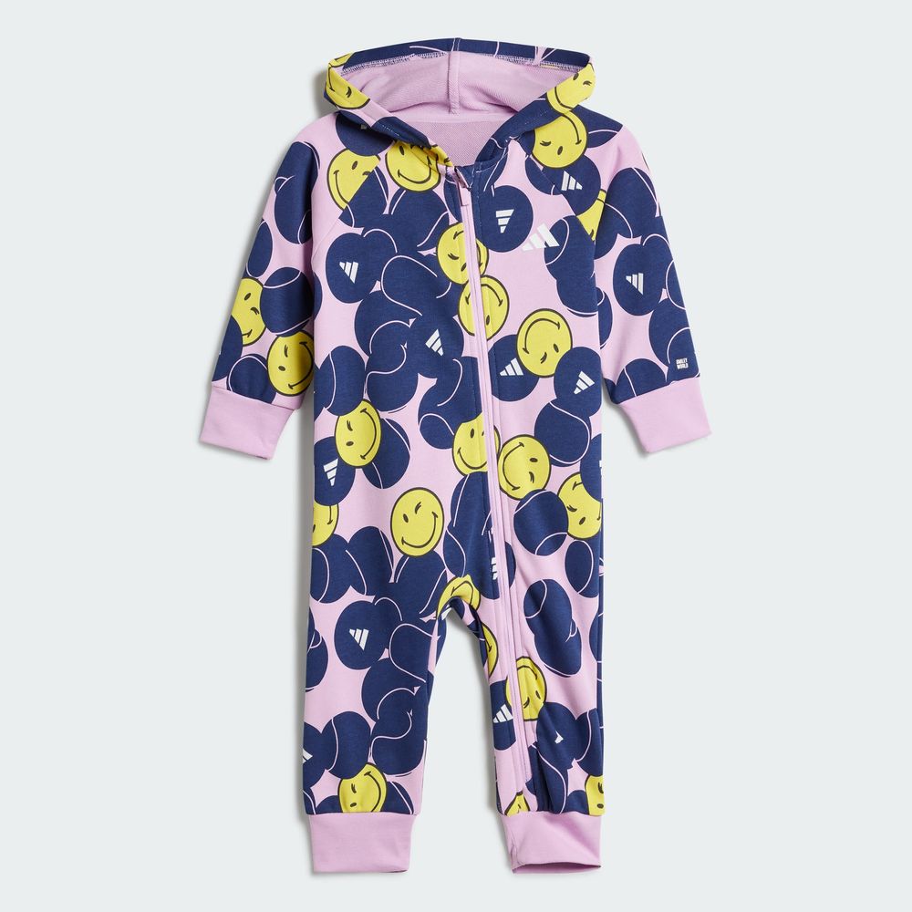 Foto 3 pulgar | Pijama Adidas I Smi Onesie Violeta para Niños