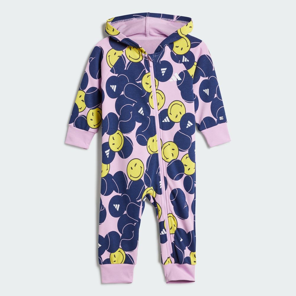 Foto 4 pulgar | Pijama Adidas I Smi Onesie Violeta para Niños
