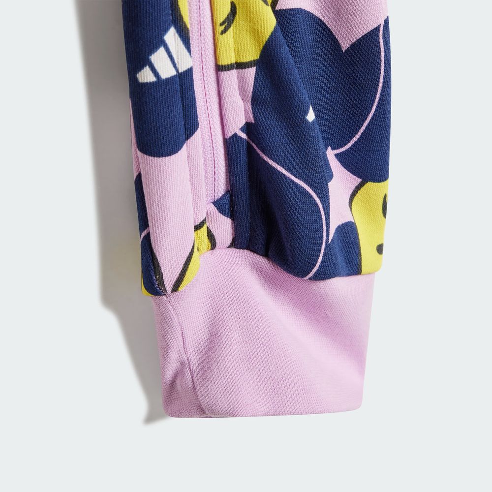 Foto 8 pulgar | Pijama Adidas I Smi Onesie Violeta para Niños