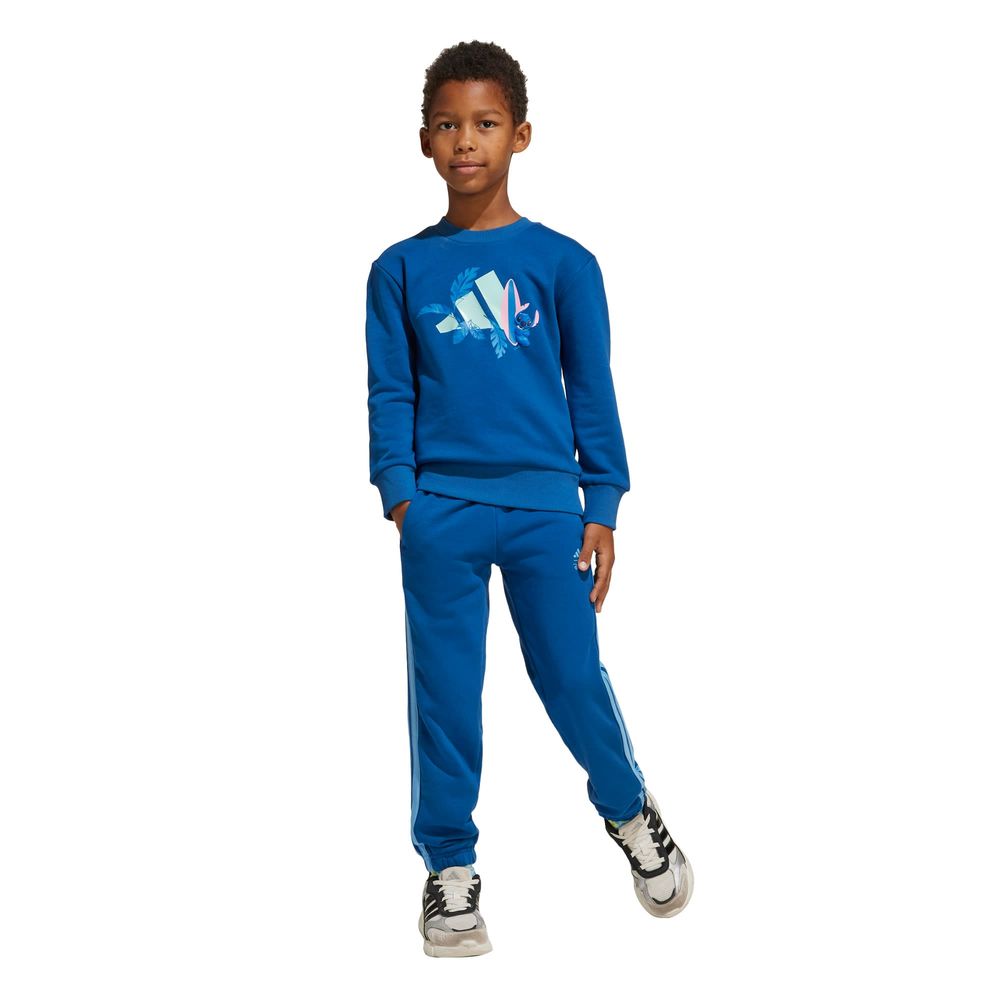 Foto 3 pulgar | Lk Dy Ls Jog Adidas Azul Niños
