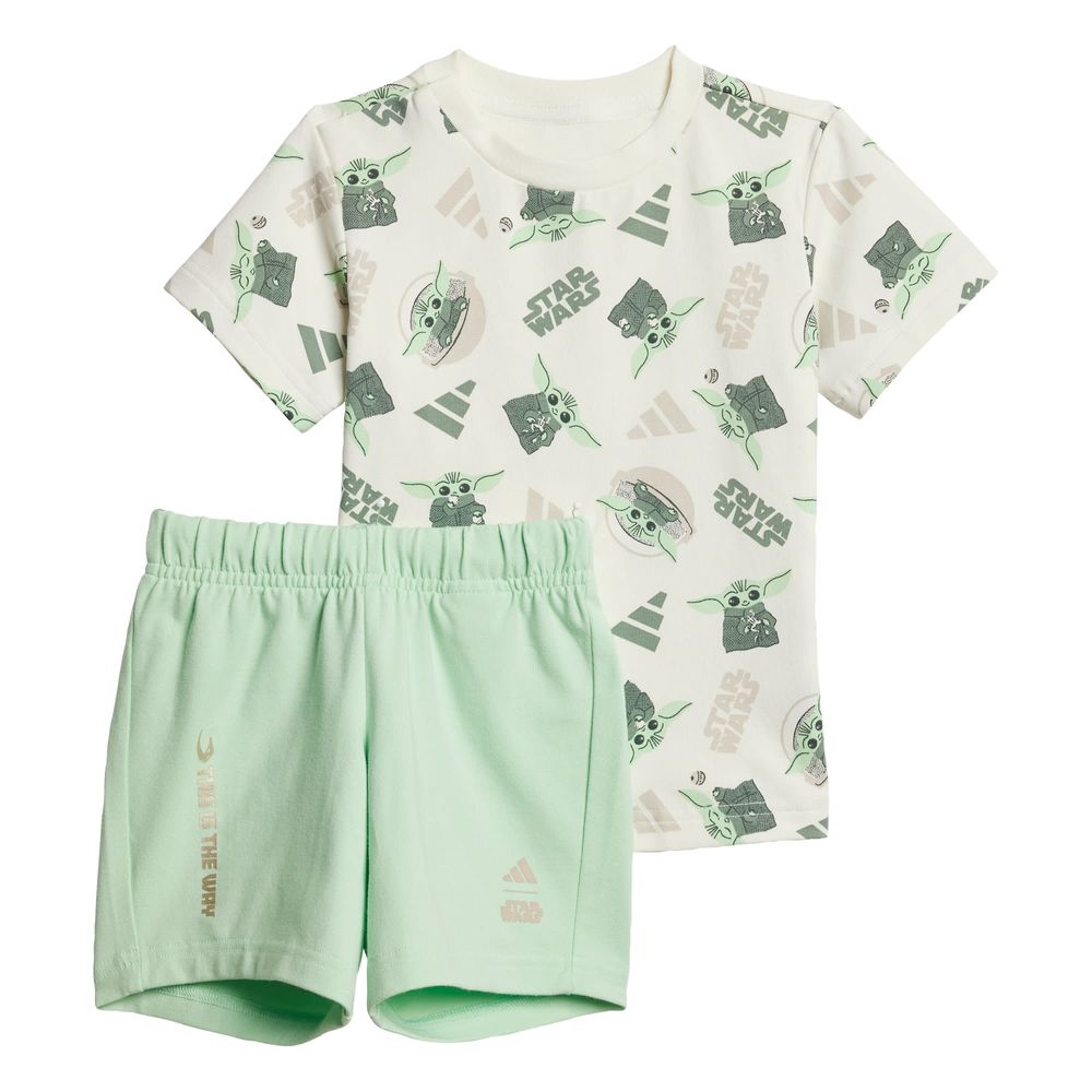 Foto 2 pulgar | I Sw Mndo T Set Adidas Blanco Niños