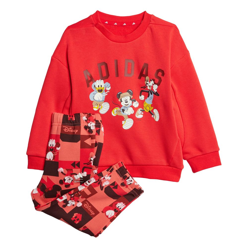 Foto 2 pulgar | Conjunto Adidas X Disney Mickey Mouse (bebé) Adidas Rojo Niños