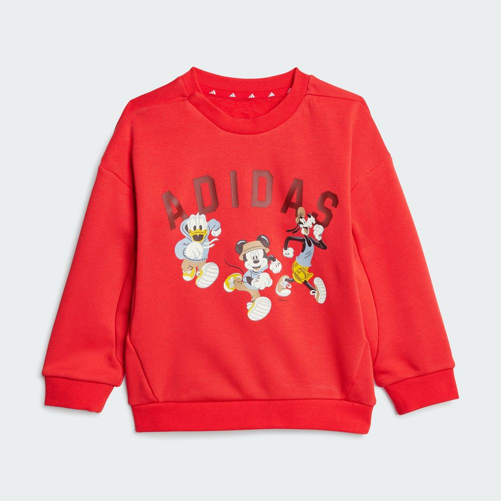 Foto 5 pulgar | Conjunto Adidas X Disney Mickey Mouse (bebé) Adidas Rojo Niños