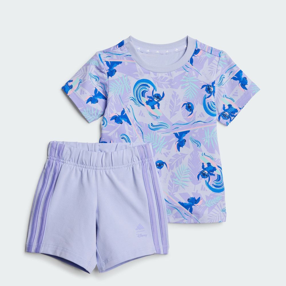 Foto 2 | I Dy Ls T Set Adidas Violeta Niños