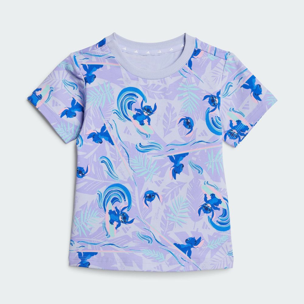 Foto 5 pulgar | I Dy Ls T Set Adidas Violeta Niños