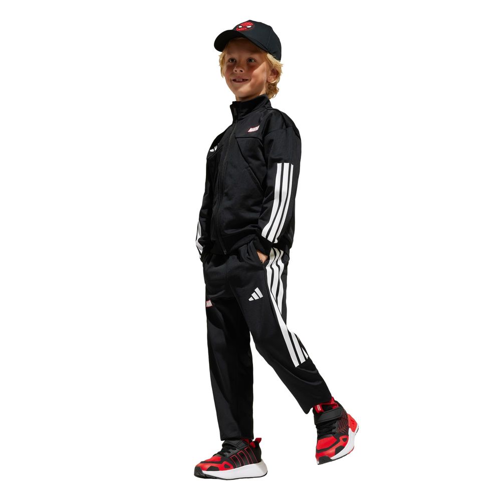 Foto 2 | Lk Mrvl Sm Ts Adidas Negro Niños
