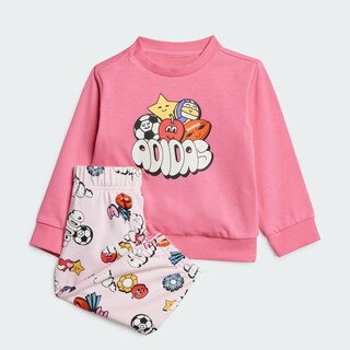 Foto 2 | I Fun Aop Jog Adidas Rosa Niños