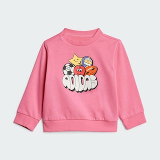 Foto 4 | I Fun Aop Jog Adidas Rosa Niños