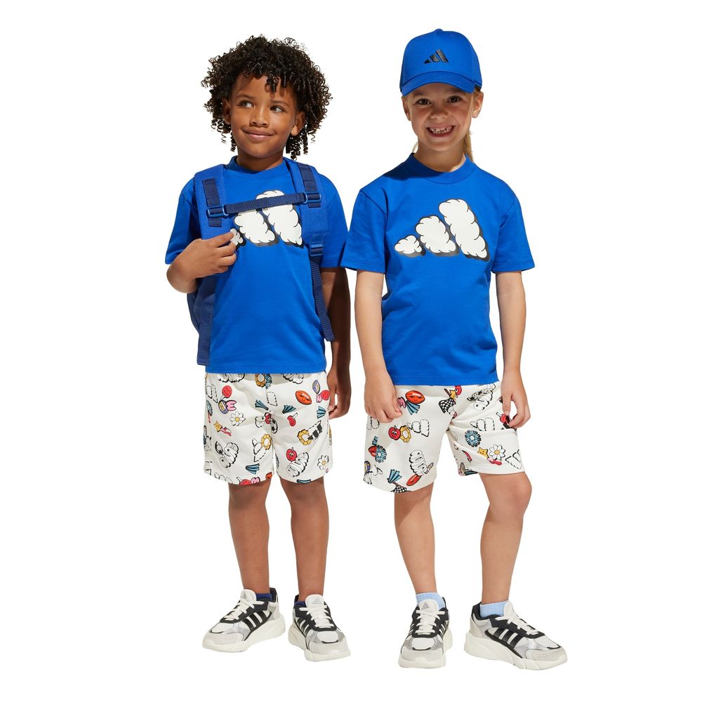 Foto 4 pulgar | Lk Aop Set Adidas Azul Niños