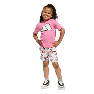 Foto 2 | Lk Aop Set Adidas Rosa Niños
