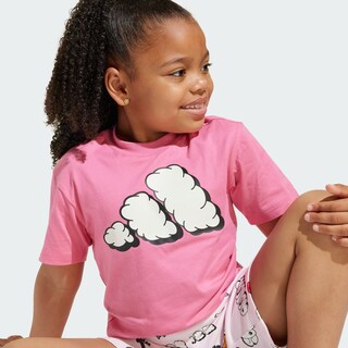 Foto 8 | Lk Aop Set Adidas Rosa Niños