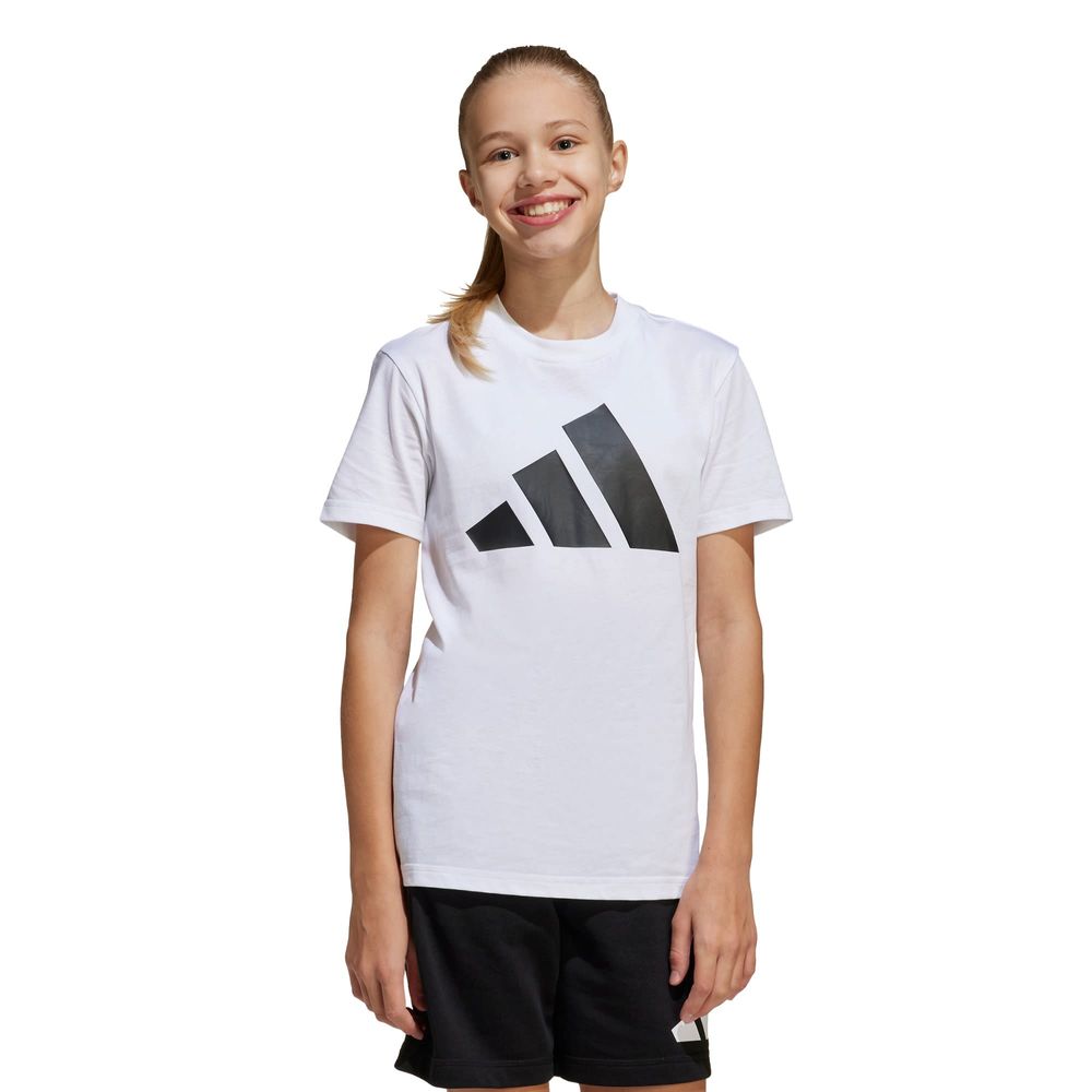 Foto 3 pulgar | Conjunto Playera Essentials Kids Adidas Blanco Niños