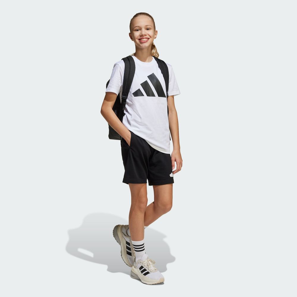 Foto 6 pulgar | Conjunto Playera Essentials Kids Adidas Blanco Niños