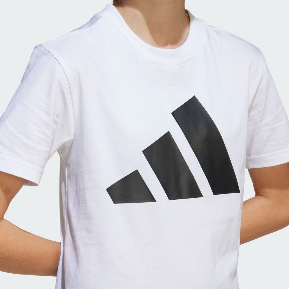Foto 9 pulgar | Conjunto Playera Essentials Kids Adidas Blanco Niños