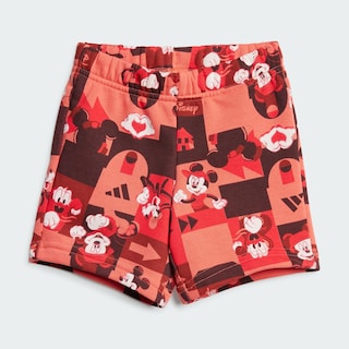 Foto 6 | Conjunto Playera Y Pants Corto Adidas X Disney Mickey Mouse (bebé) Adidas Blanco Niños