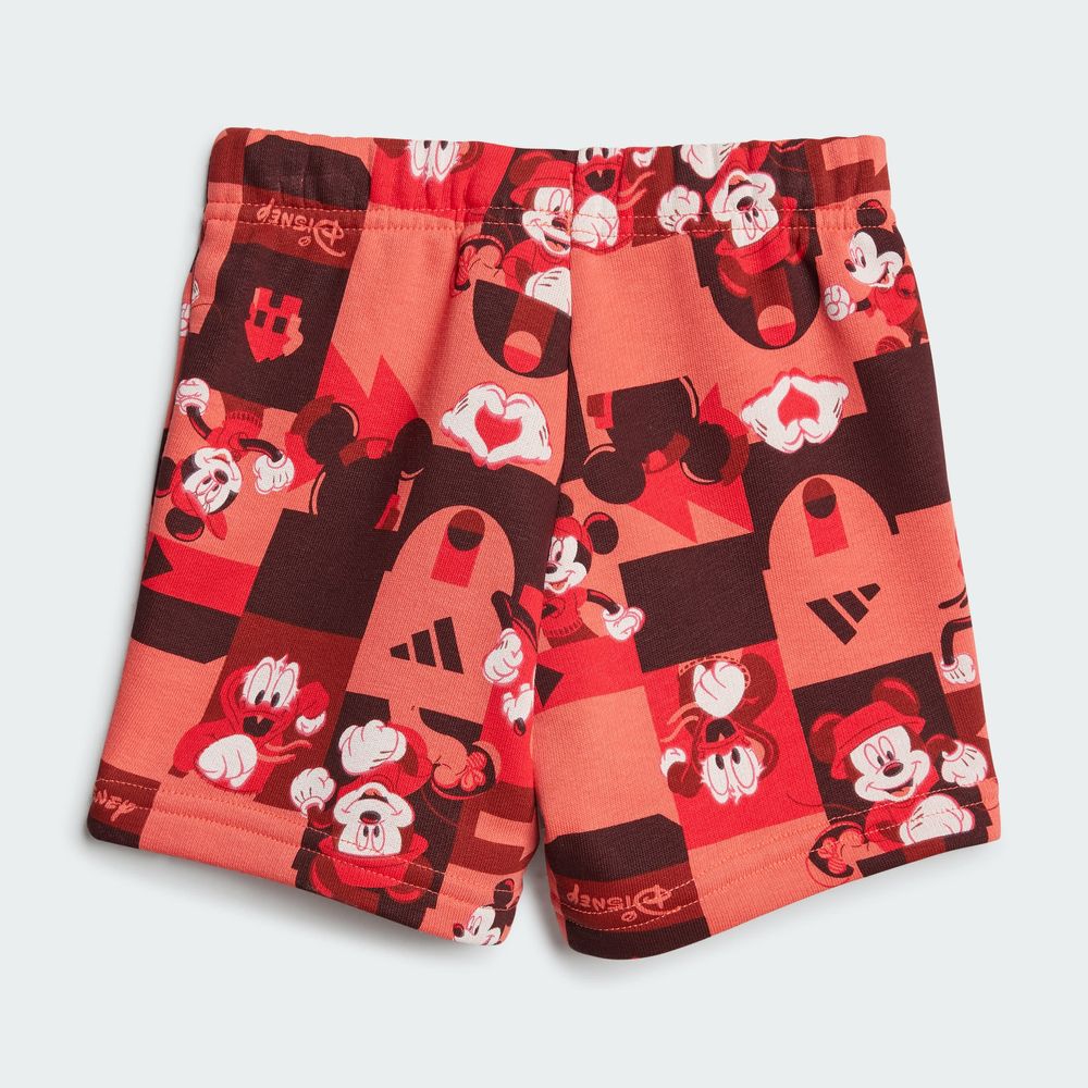 Foto 8 pulgar | Conjunto Playera Y Pants Corto Adidas X Disney Mickey Mouse (bebé) Adidas Blanco Niños