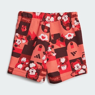 Foto 7 | Conjunto Playera Y Pants Corto Adidas X Disney Mickey Mouse (bebé) Adidas Blanco Niños
