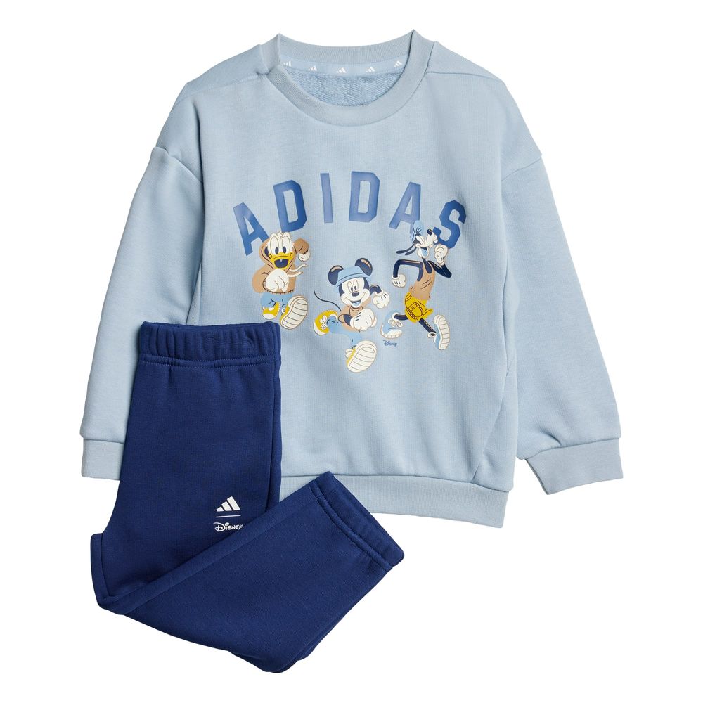 Foto 2 pulgar | Conjunto Adidas X Disney Mickey Mouse (bebé) Adidas Azul Niños