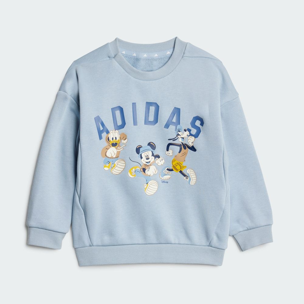 Foto 5 pulgar | Conjunto Adidas X Disney Mickey Mouse (bebé) Adidas Azul Niños