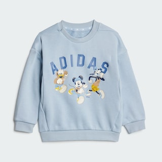 Foto 4 | Conjunto Adidas X Disney Mickey Mouse (bebé) Adidas Azul Niños