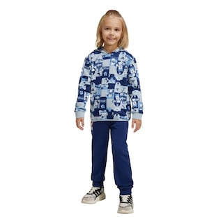 Foto 2 | Conjunto Adidas X Disney Mickey Mouse (niños) Adidas Azul Niños