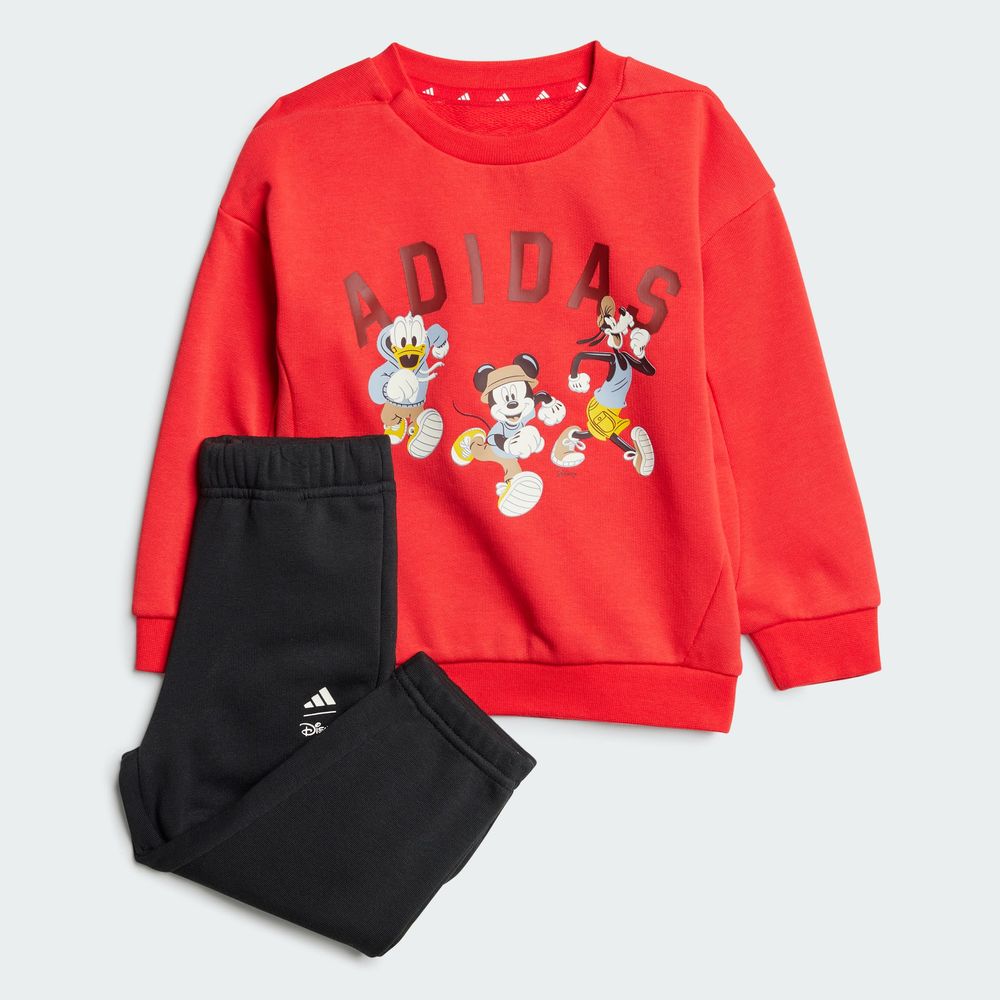 Foto 3 pulgar | Conjunto Adidas X Disney Mickey Mouse (bebé) Adidas Rojo Niños