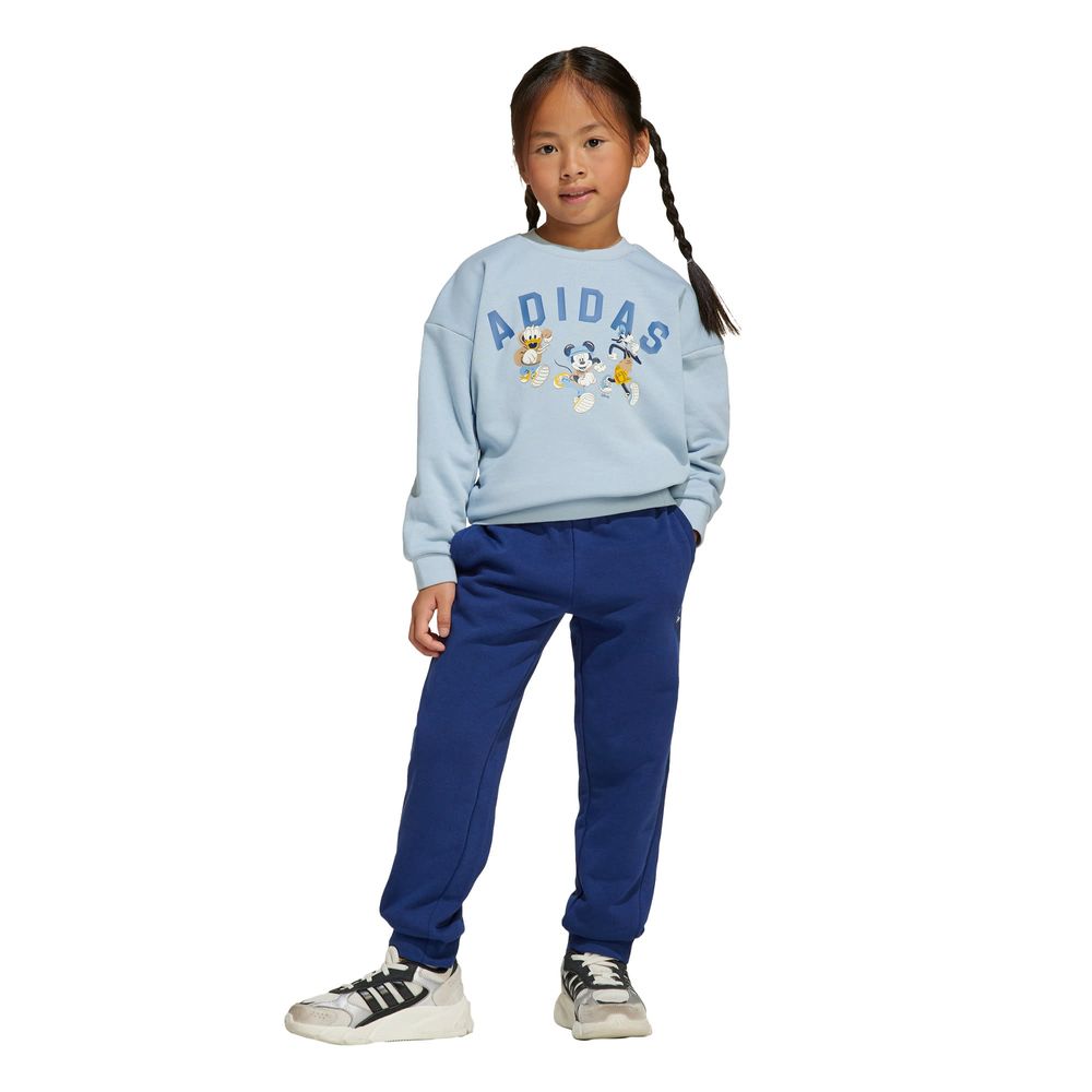 Foto 3 pulgar | Conjunto  Y Pants Adidas X Disney Mickey Mouse (niños) Adidas Azul Niños