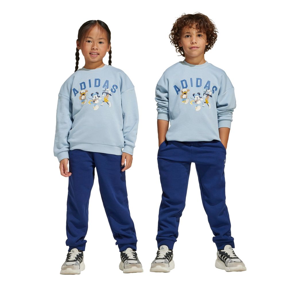 Foto 4 pulgar | Conjunto  Y Pants Adidas X Disney Mickey Mouse (niños) Adidas Azul Niños