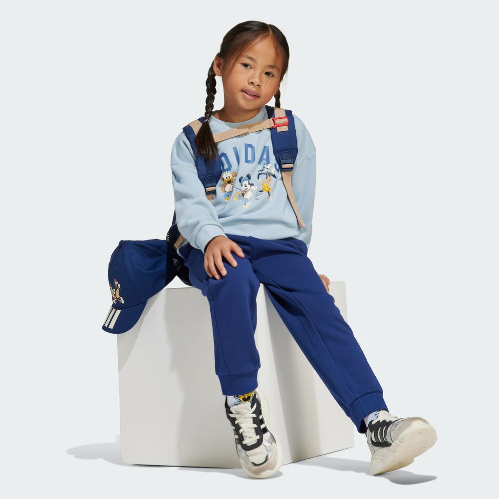 Foto 7 pulgar | Conjunto  Y Pants Adidas X Disney Mickey Mouse (niños) Adidas Azul Niños