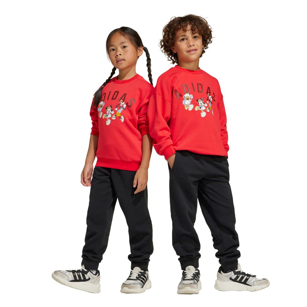 Foto 4 pulgar | Conjunto  Y Pants Adidas X Disney Mickey Mouse (niños) Adidas Rojo Niños