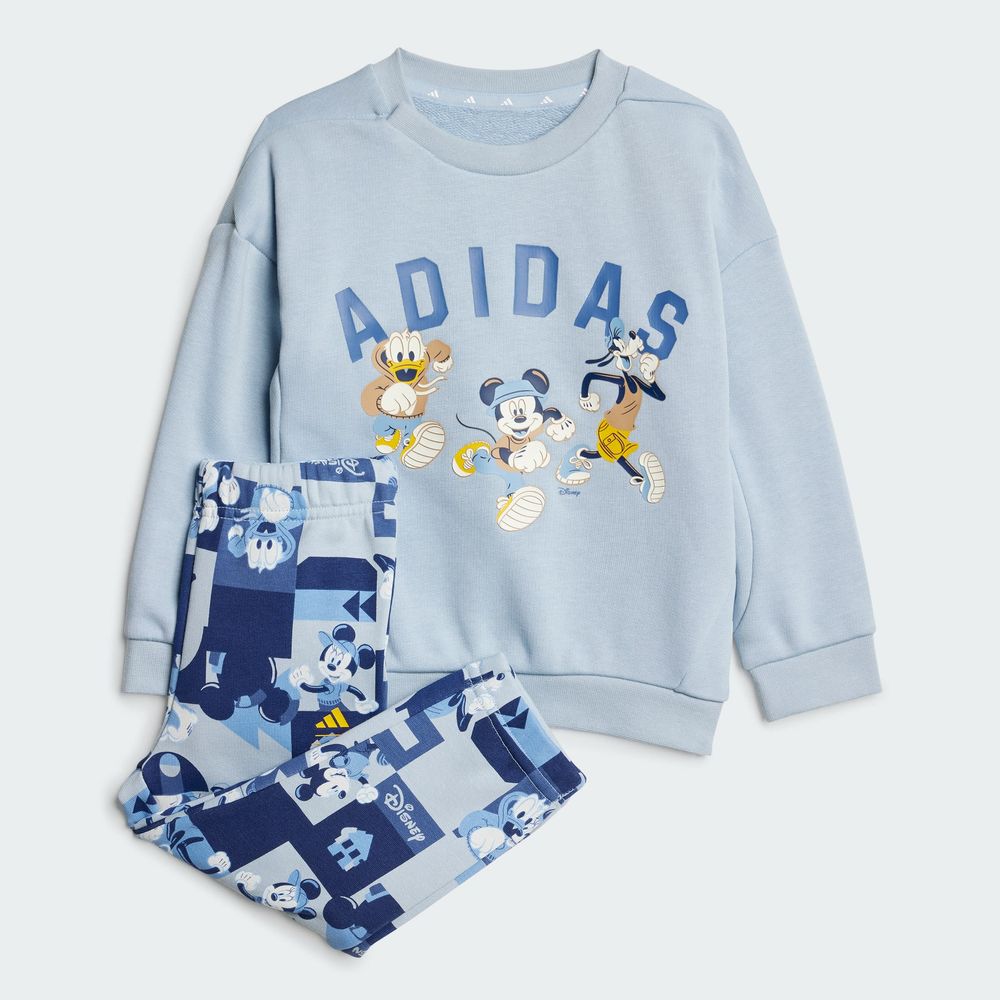 Foto 3 pulgar | Conjunto Adidas X Disney Mickey Mouse (bebé) Adidas Azul Niños