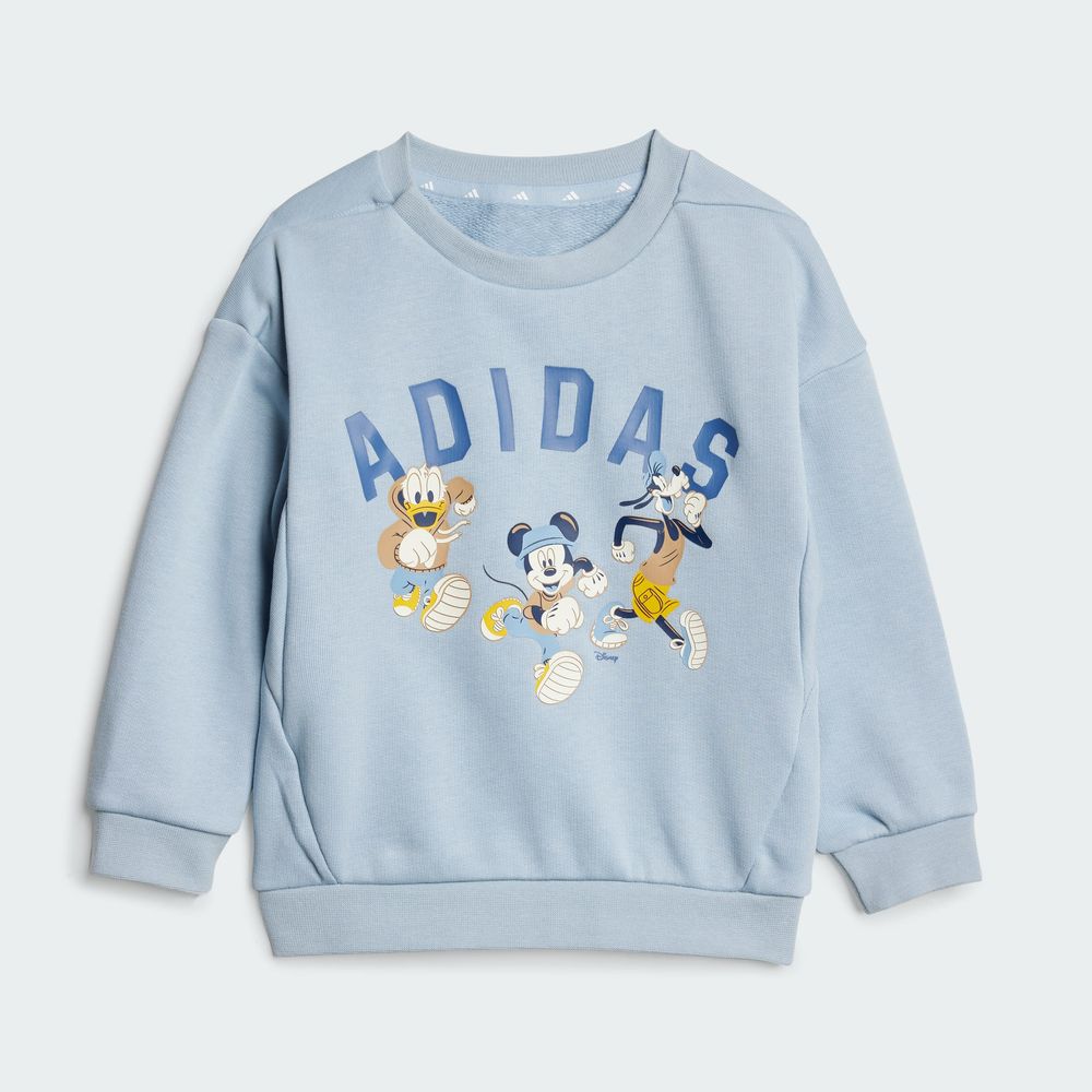 Foto 5 pulgar | Conjunto Adidas X Disney Mickey Mouse (bebé) Adidas Azul Niños
