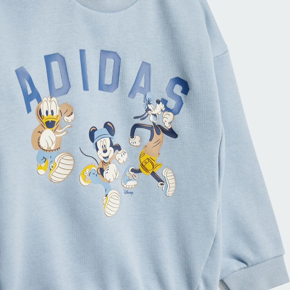 Foto 9 pulgar | Conjunto Adidas X Disney Mickey Mouse (bebé) Adidas Azul Niños