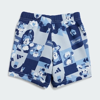 Foto 7 | Conjunto Playera Y Pants Corto Adidas X Disney Mickey Mouse (bebé) Adidas Azul Niños