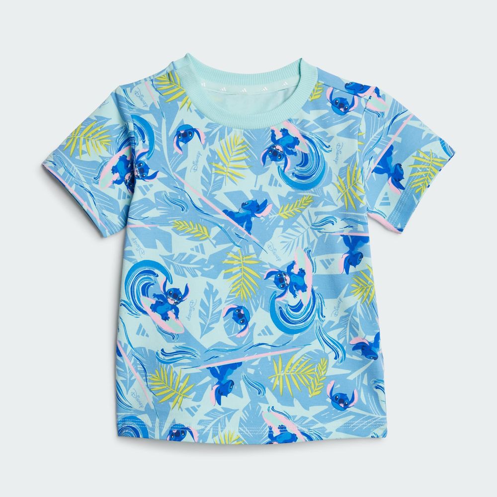 Foto 5 pulgar | I Dy Ls T Set Adidas Turquesa Niños