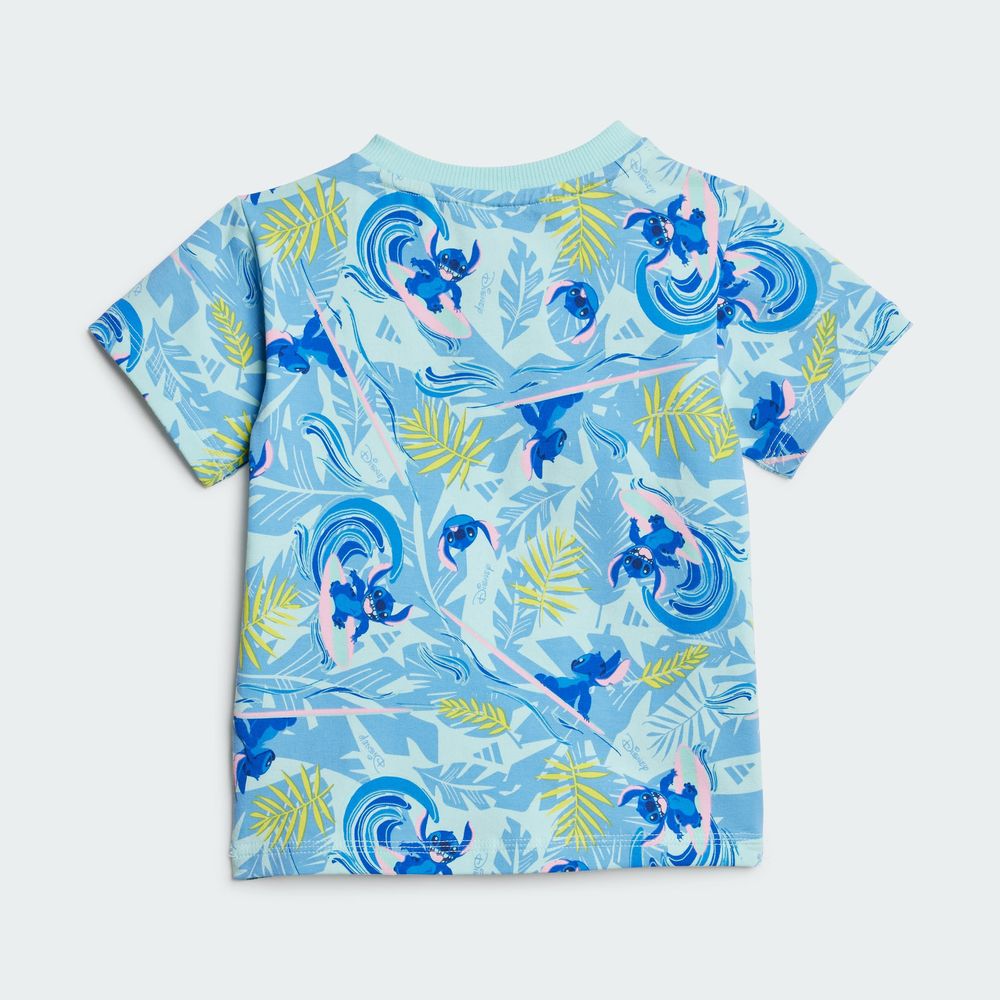 Foto 5 | I Dy Ls T Set Adidas Turquesa Niños
