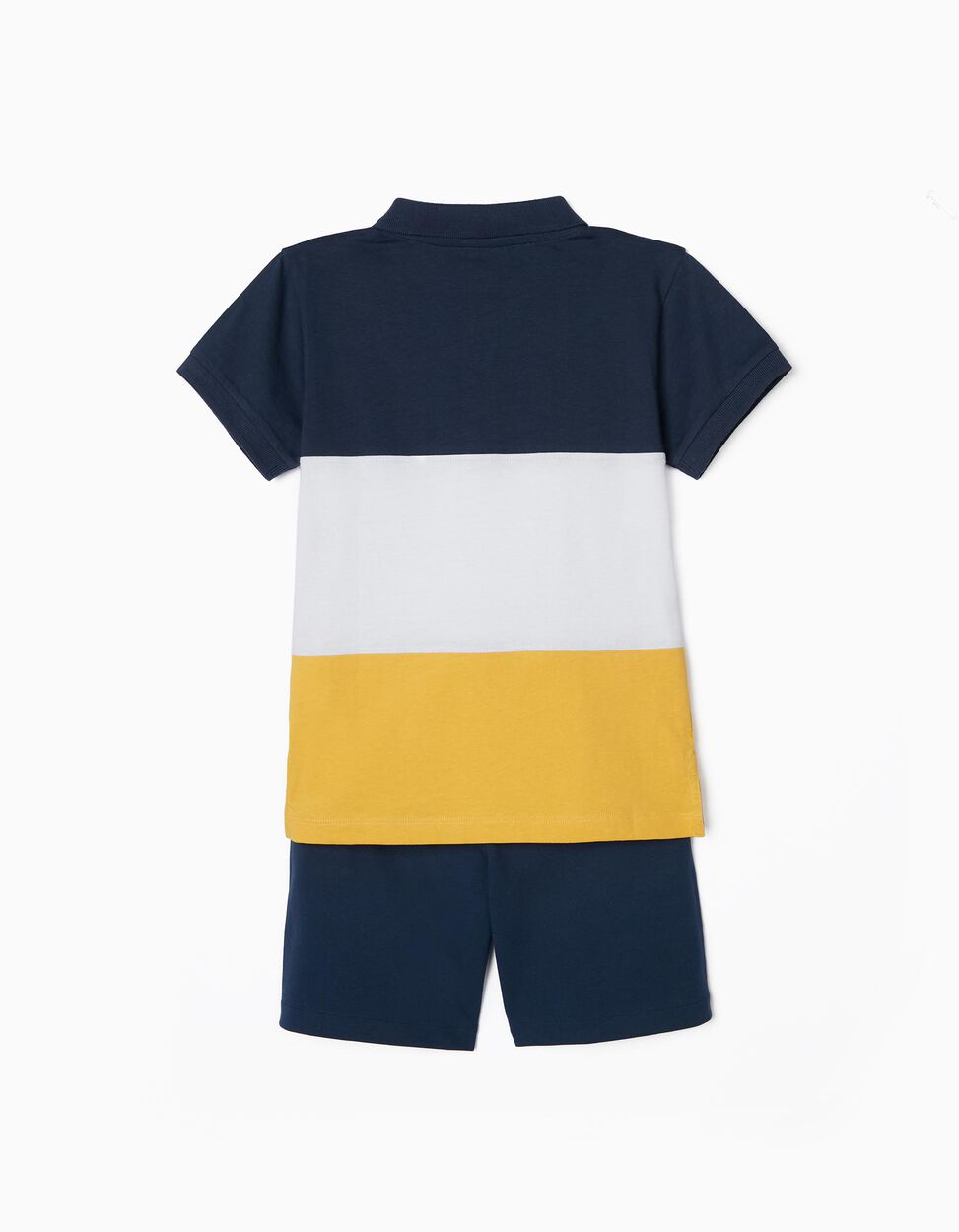 Foto 5 pulgar | Conjunto De Camiseta Tipo Polo Y Short Para Niño Zippy