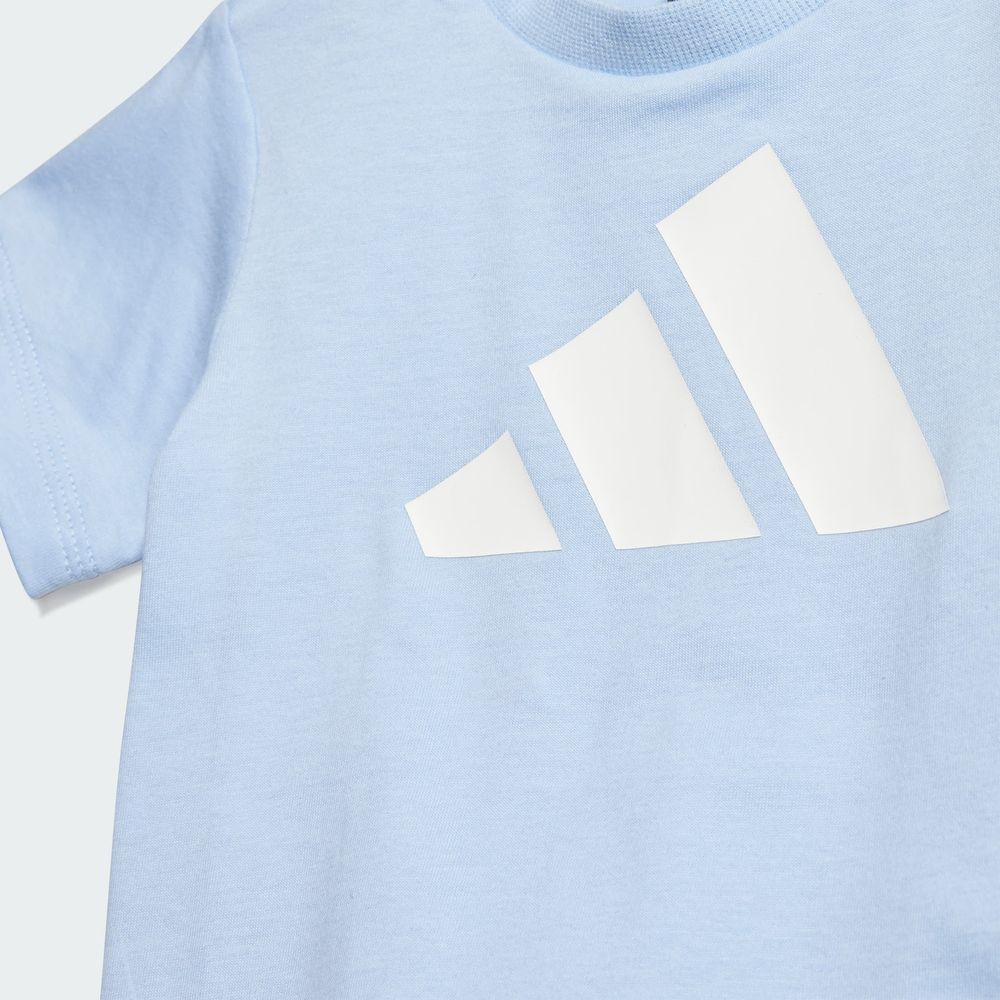 Foto 8 | Conjunto I Bl T-set 160 Adidas Azul para Niños